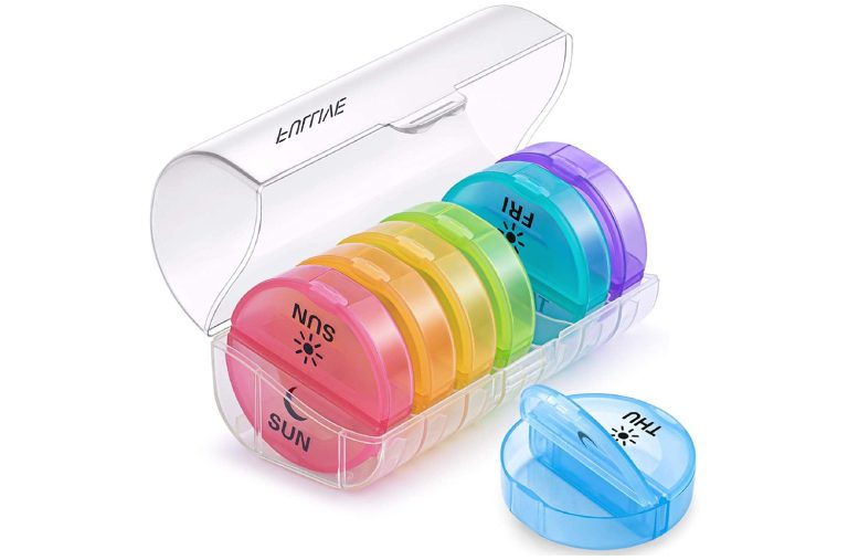 Various types of pill organizers currently available