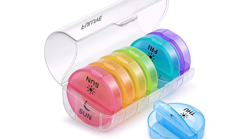 Various types of pill organizers currently available